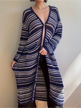 Free People Colette cardi duster sweater